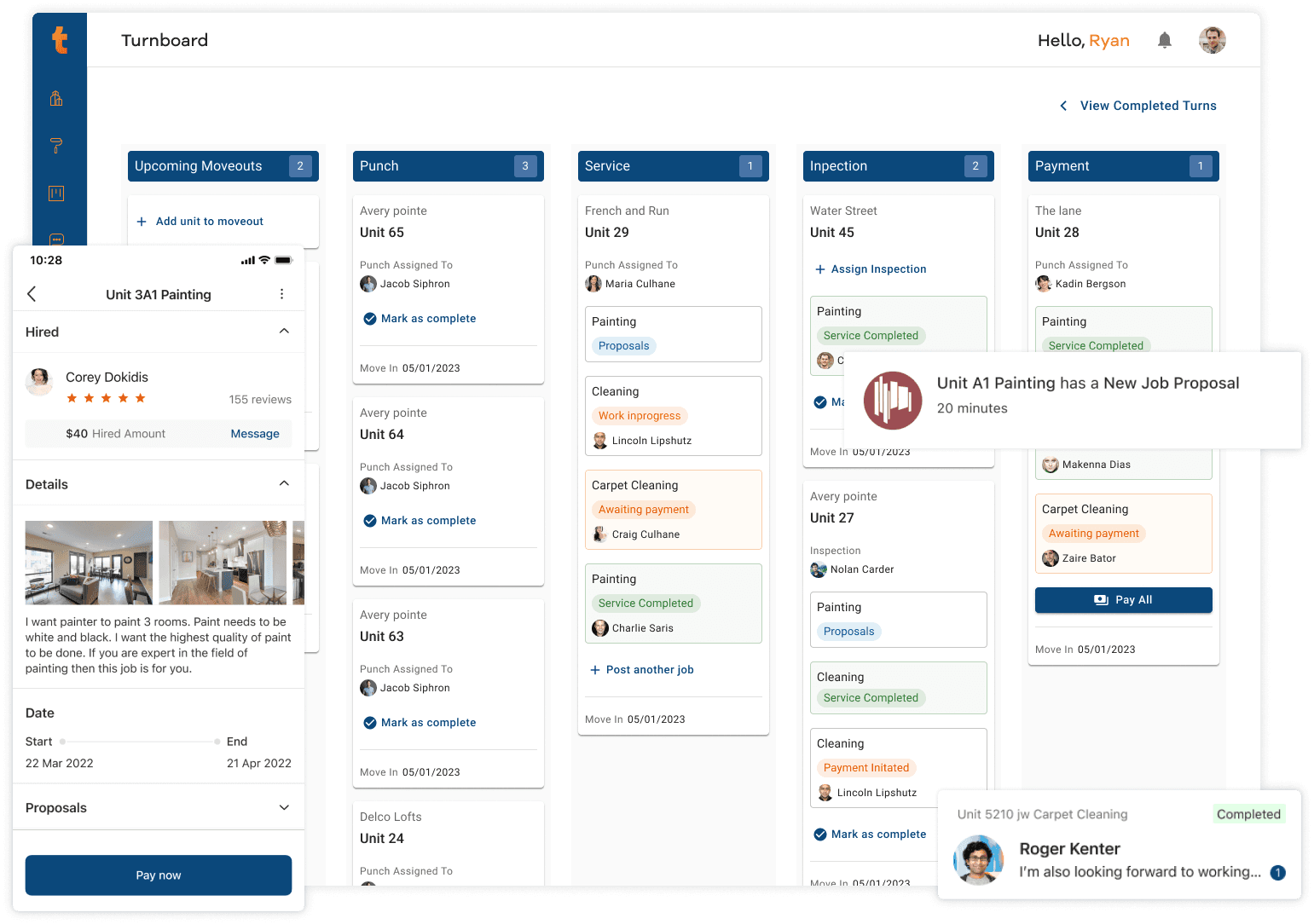 Property Management Dashboard